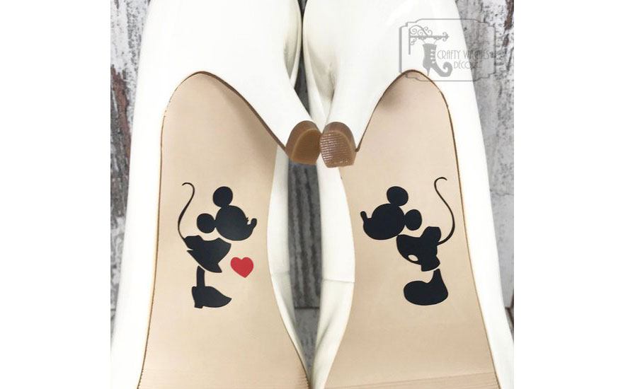 disney shoe stickers