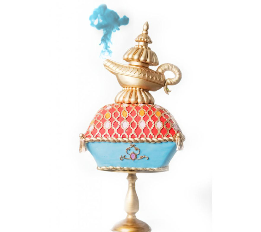 Aladdin wedding cake