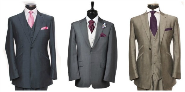 Suits for the groom by Hugh Harris | Confetti.co.uk