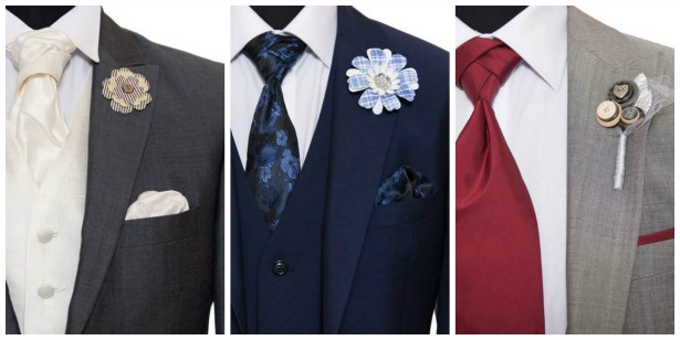 Ties for the groom by Hugh Harris | Confetti.co.uk