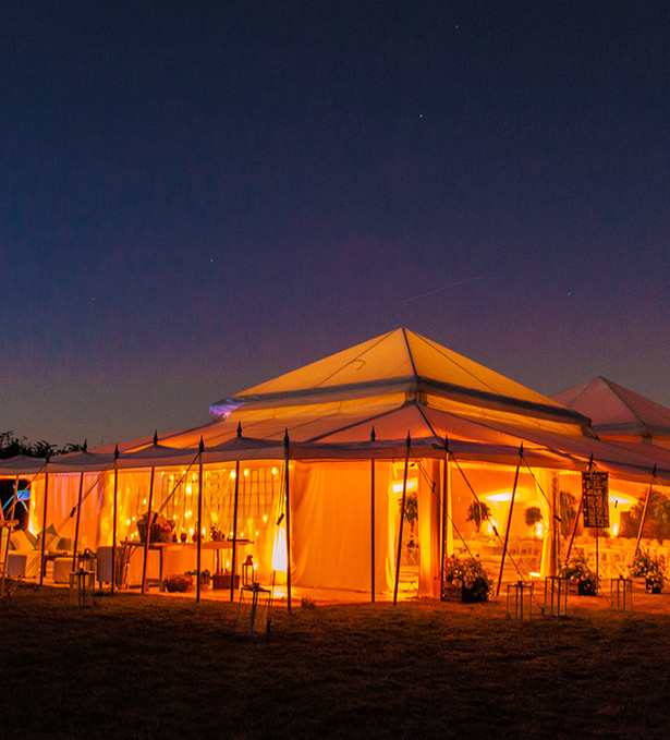 Have your wedding in the stunning, ambient settings of a tent. From The Pearl Tent Company | Confetti.co.uk