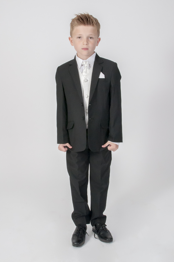 Boy in a wedding suit