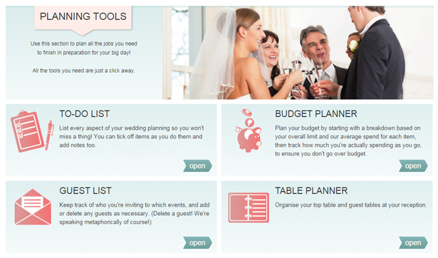 The Confetti.co.uk guide to being a bride | Wedding planning tools