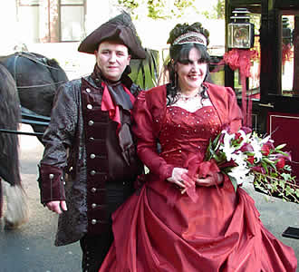 Debbie and Phils real life wedding