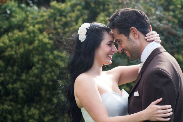 Bride and groom by Clarisa Wedding Photography | Confetti.co.uk