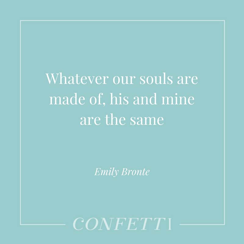 Romantic Emily Bronte Quote