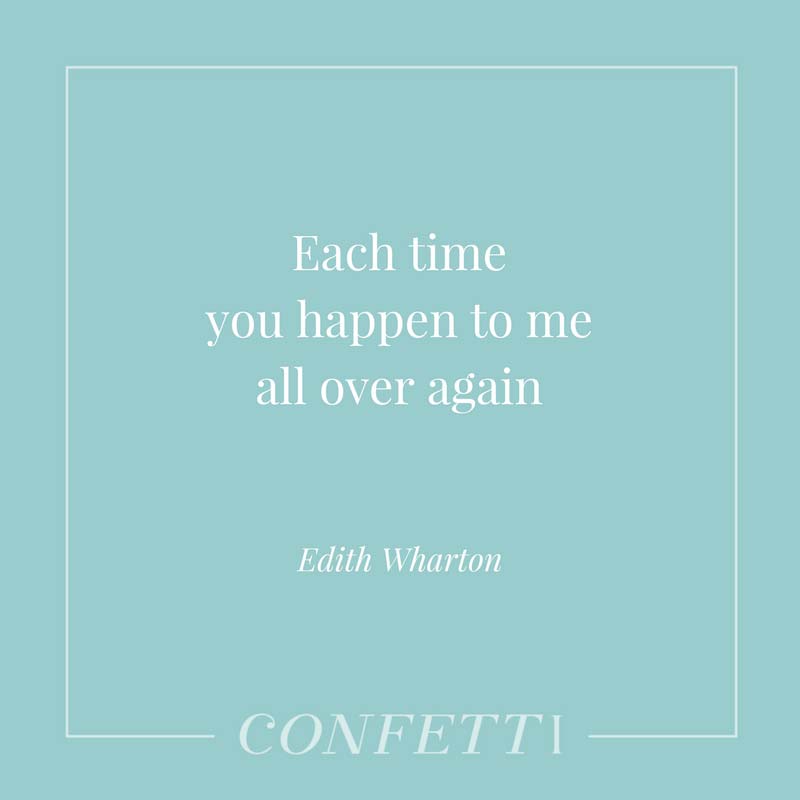 Edith Wharton love quote