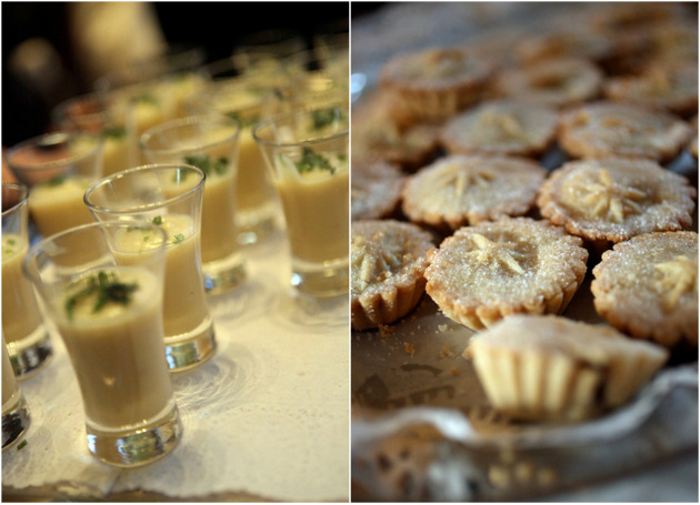 Winter Wedding Eggnog and Mince Pies