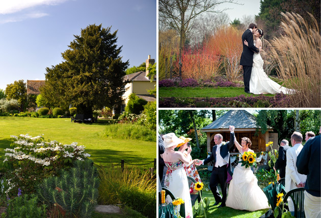 Country garden weddings at South Farm