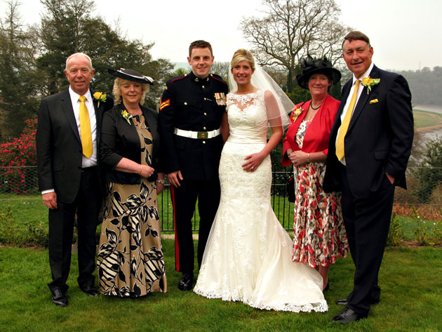 Pentillie Castle Real Wedding