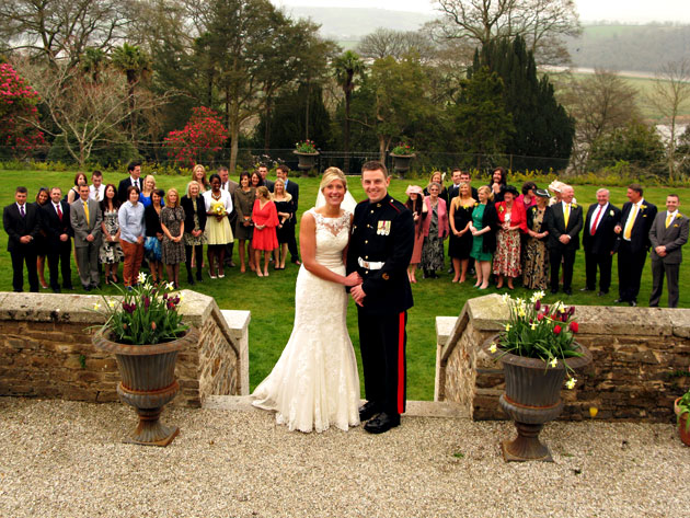 Pentillie Castle Real Wedding