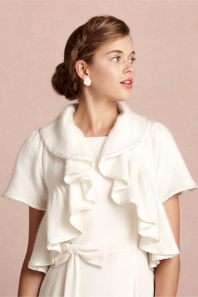 Foxtrot Bridal Shrug by BHLDN