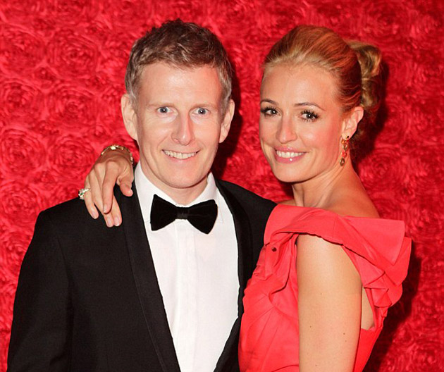 Cat Deeley Wedding, Cat Deely with husband