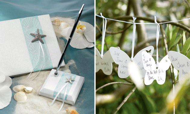 Confetti Guest Book & Wishing Garland