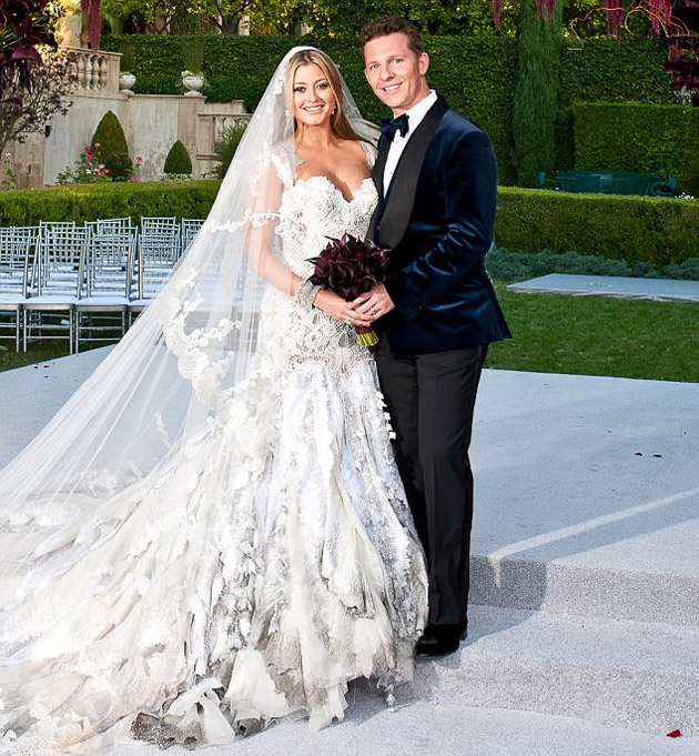 Holly Valance Wedding, Holly Valance with husband