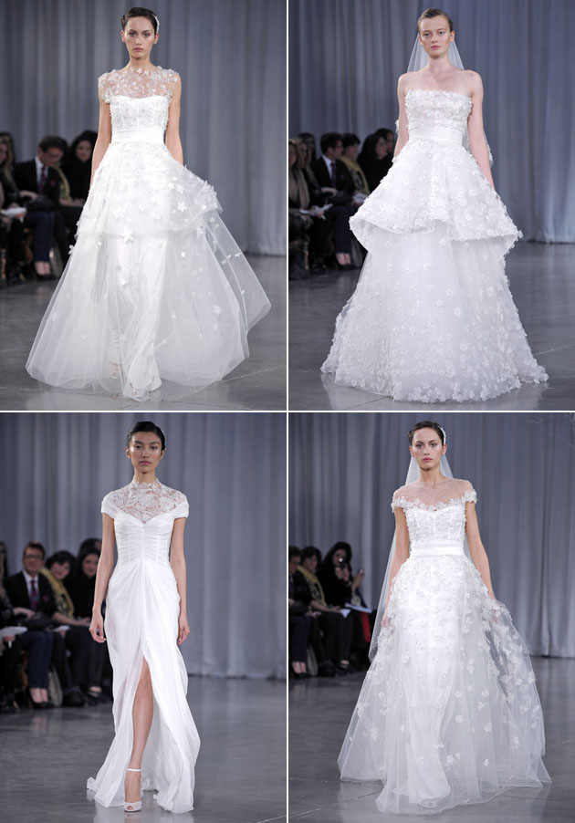 Monique Lhullier Fall 2013 Bridal Collection