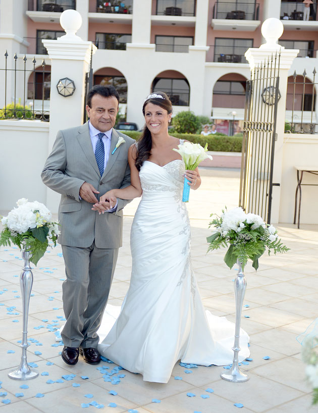 Nassim & Tom's Real Wedding by Sarah Young