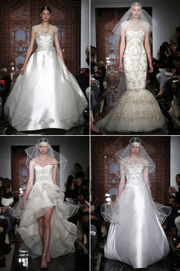 Reem Acra Fall 2013 Bridal Collection