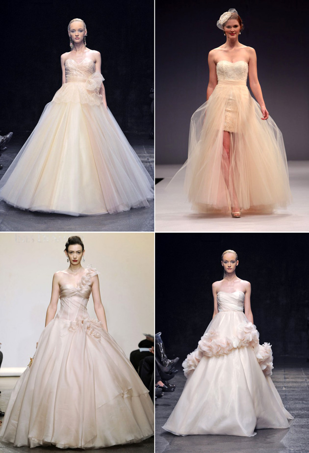 Blush Wedding Gowns Fall 2013