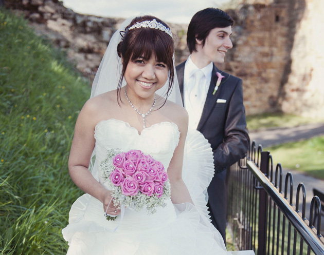 Cho & Enio's Real Wedding by Rebecca Douglas