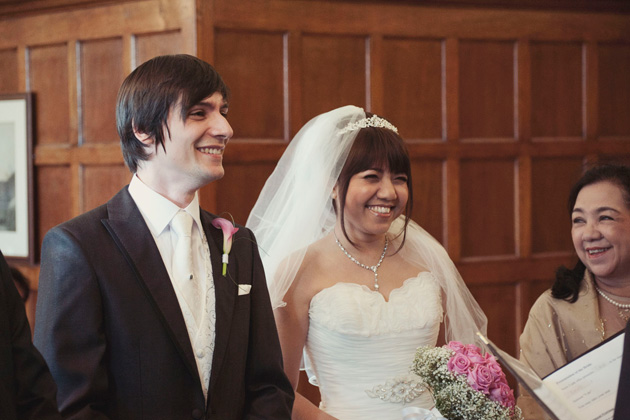 Cho & Enio's Real Wedding by Rebecca Douglas