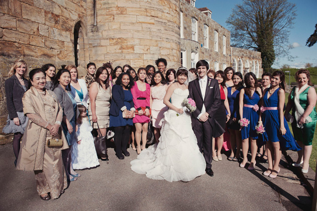 Cho & Enio's Real Wedding by Rebecca Douglas