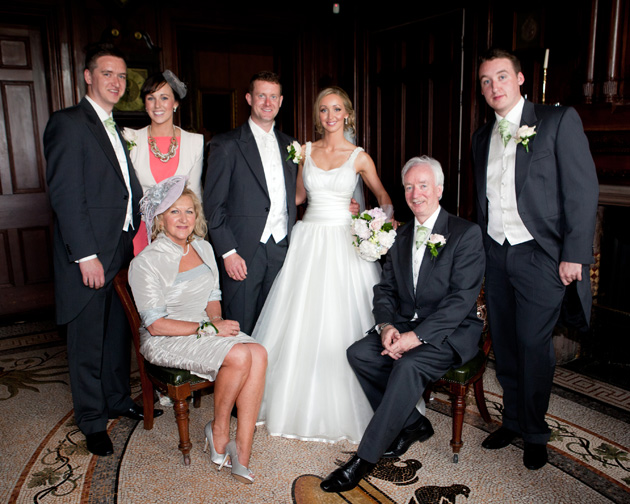 Alison & Paul's Real Wedding at Castle Leslie