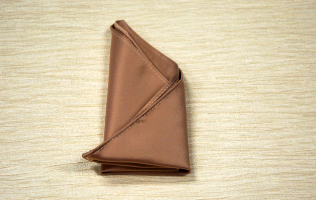 Wedding DIY Triangle Pocket Fold