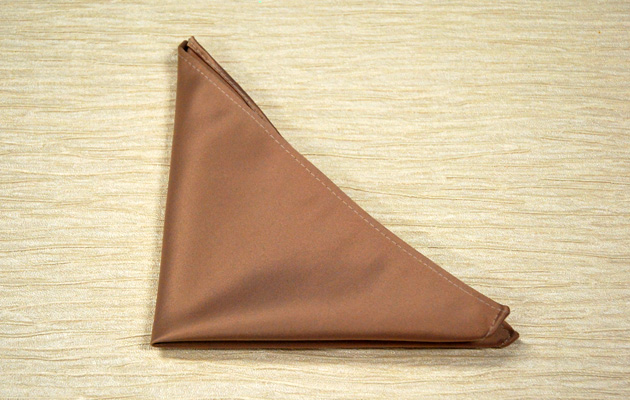 Wedding DIY Triangle Pocket Fold