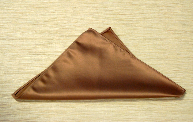 Wedding DIY Twin Peaks Pocket Fold