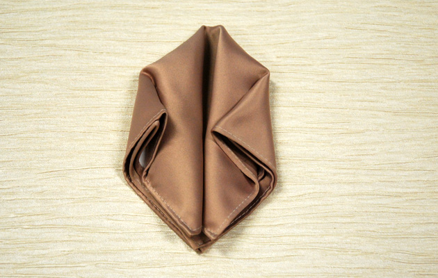 Wedding DIY Winged Puff Pocket Fold