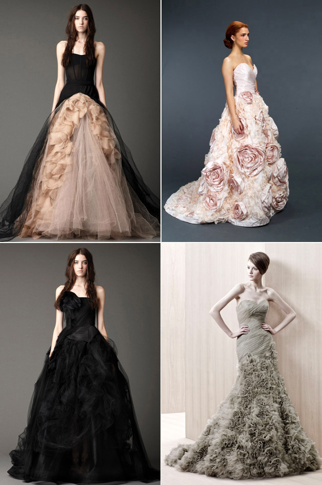 Coloured Bridal Gowns