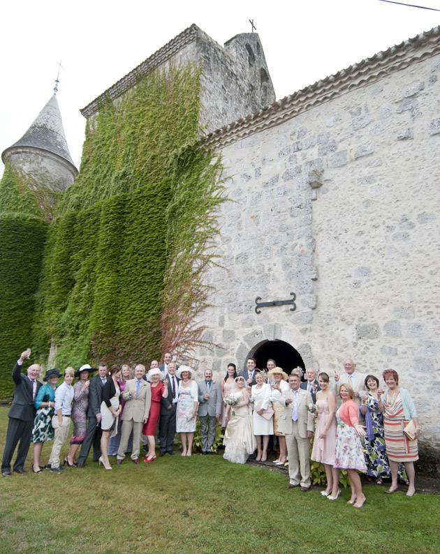 Laura & James's Real Wedding at Chateau de Lisse