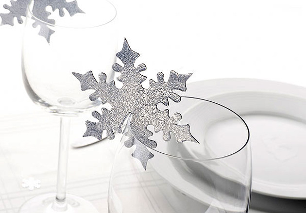 Winter Glitter Decor