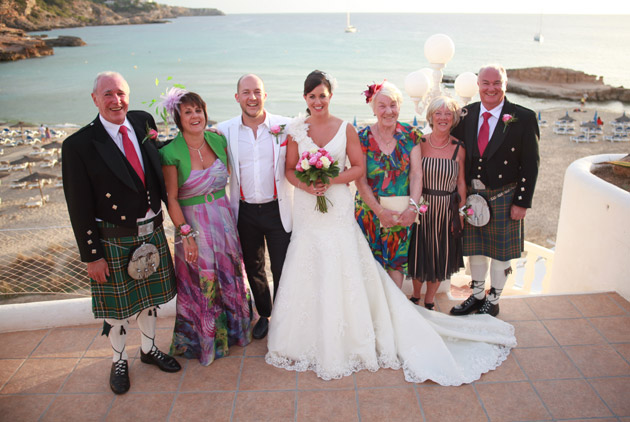 Donna & Paul's Real Ibiza Wedding by Ibiza Wedding Shop