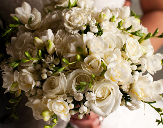 White Wedding Bouquet