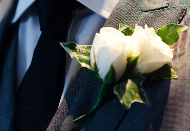 White Rose Buttonhole