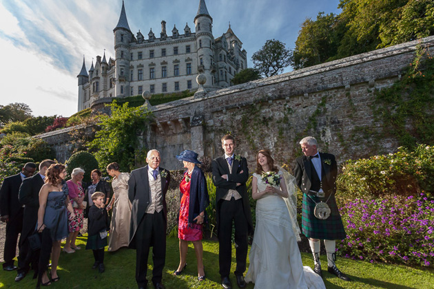 Stephanie & Alistair's Real Wedding at Dunrobin Castle