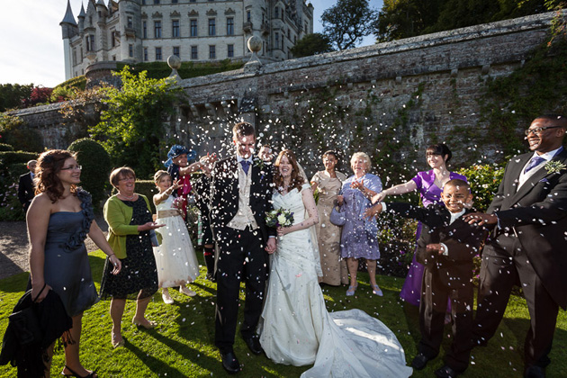 Stephanie & Alistair's Real Wedding at Dunrobin Castle