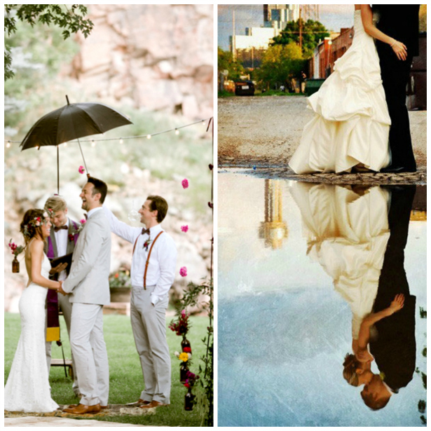 How to Absolutely Smash Your Rainy Wedding Day Photography | Confetti.co.uk