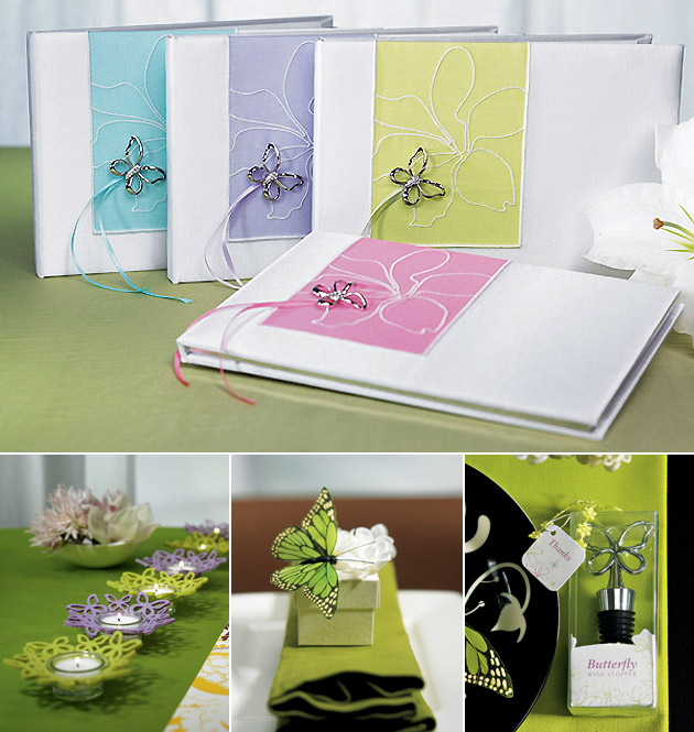 Guest Books Candles Trims Favours