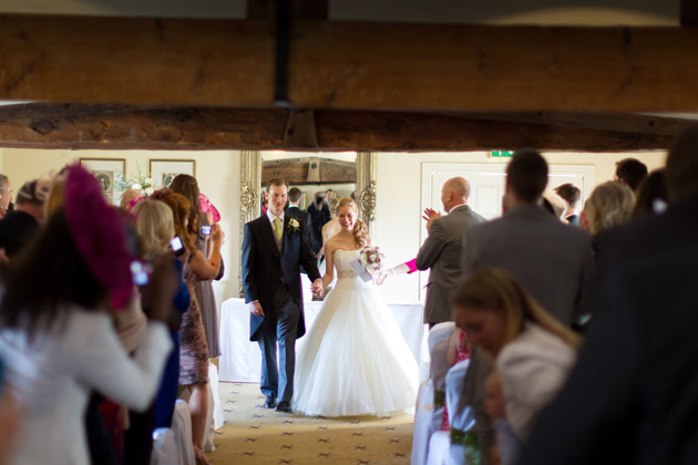 Newlyweds After Ceremony