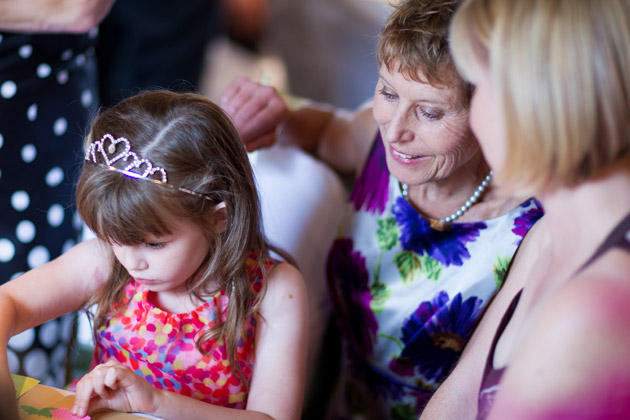 Wedding Guests at Reception