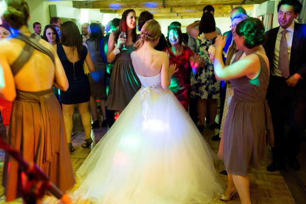 Guests Dancing at Wedding