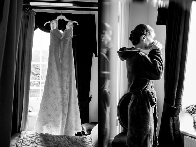 Bride Getting Ready for Wedding