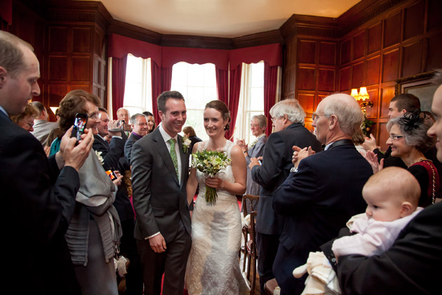 Newlywed Bride and Groom