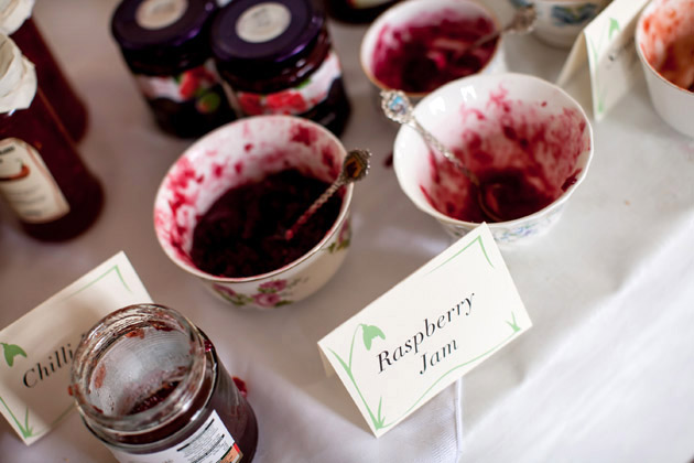 Wedding Buffet Raspberry Jam