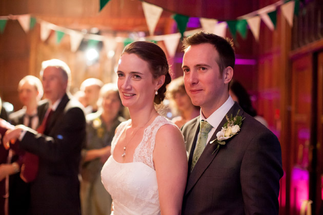 Bride and Groom on the Dance Floor