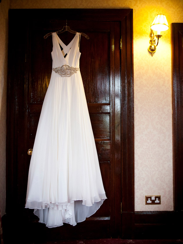 Bridal Gown on Hanger