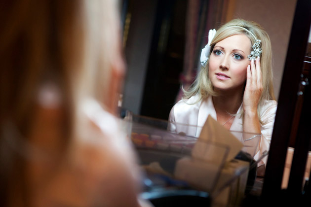 Bride Getting Ready